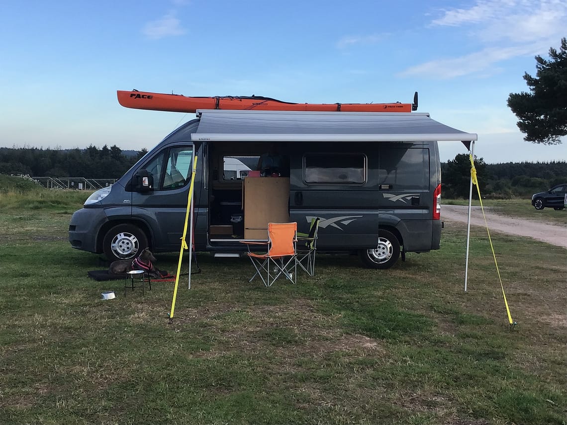 Campervan with Carrot Topping