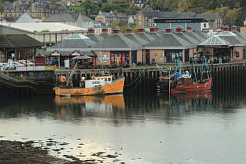 Fishing Boats Oban Harbour
